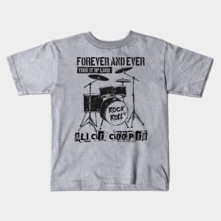 alice cooper forever and ever Kids T-Shirt